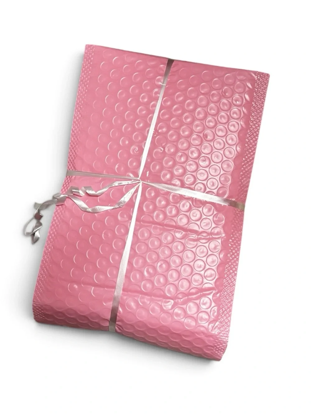 10Pink Bubble Padded Mailers&10Thank You Stickers- Protective Shipping Envelope